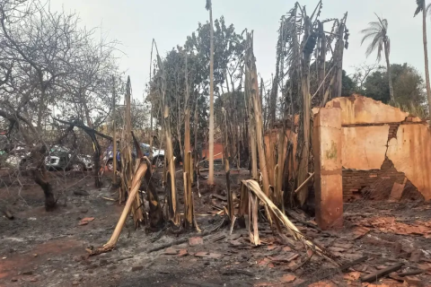 Defesa Civil alerta para alto risco de queimadas no interior de SP até quarta-feira