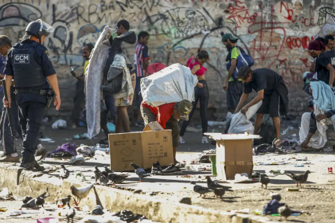 Justiça de SP proíbe Guarda Civil de utilizar bombas e balas de borracha na cracolândia